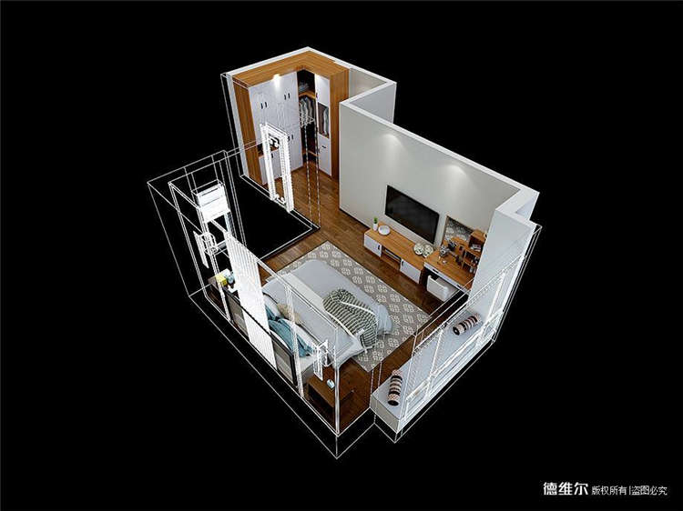 广州从化流溪御景03户型家具定制效果图 广州从化流溪御景03户型家具定制效果图